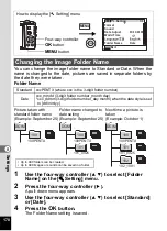 Preview for 172 page of Pentax 17191 - Optio V20 Digital Camera Operating Manual