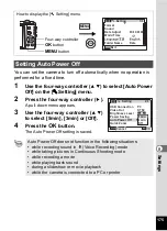 Preview for 177 page of Pentax 17191 - Optio V20 Digital Camera Operating Manual