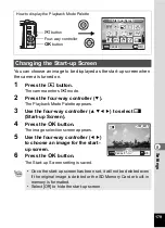 Preview for 181 page of Pentax 17191 - Optio V20 Digital Camera Operating Manual