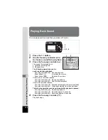 Предварительный просмотр 122 страницы Pentax 17216 - Optio E50 Digital Camera Operating Manual