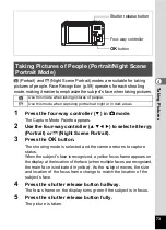 Preview for 75 page of Pentax 17231 - Optio W60 - Digital Camera Operating Manual