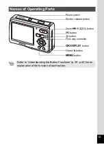 Preview for 15 page of Pentax 17296 - Optio E60 Digital Camera Operating Manual