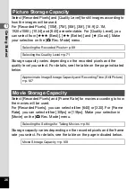 Preview for 28 page of Pentax 17296 - Optio E60 Digital Camera Operating Manual