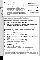 Preview for 32 page of Pentax 17296 - Optio E60 Digital Camera Operating Manual