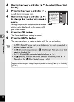 Preview for 72 page of Pentax 17296 - Optio E60 Digital Camera Operating Manual