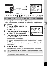 Preview for 85 page of Pentax 17296 - Optio E60 Digital Camera Operating Manual