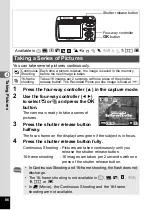 Preview for 88 page of Pentax 17296 - Optio E60 Digital Camera Operating Manual