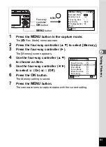 Preview for 93 page of Pentax 17296 - Optio E60 Digital Camera Operating Manual