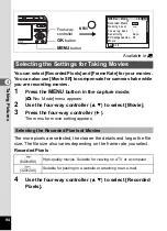 Preview for 96 page of Pentax 17296 - Optio E60 Digital Camera Operating Manual