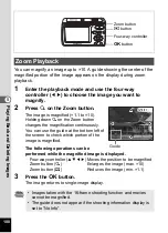 Preview for 102 page of Pentax 17296 - Optio E60 Digital Camera Operating Manual