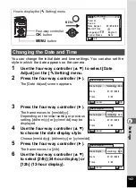 Preview for 145 page of Pentax 17296 - Optio E60 Digital Camera Operating Manual