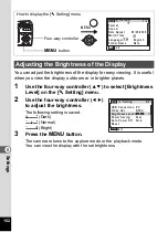 Preview for 154 page of Pentax 17296 - Optio E60 Digital Camera Operating Manual