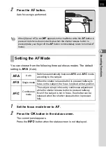 Preview for 113 page of Pentax 17311 Operating Manual