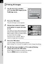 Preview for 210 page of Pentax 17311 Operating Manual