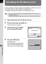 Preview for 216 page of Pentax 17311 Operating Manual