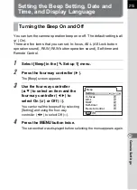 Preview for 217 page of Pentax 17311 Operating Manual