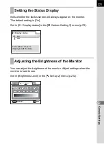 Preview for 223 page of Pentax 17311 Operating Manual