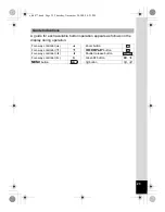 Preview for 25 page of Pentax 17472 - Optio E70 Digital Camera Operating Manual