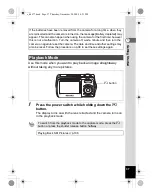 Preview for 39 page of Pentax 17472 - Optio E70 Digital Camera Operating Manual