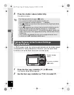 Preview for 70 page of Pentax 17472 - Optio E70 Digital Camera Operating Manual