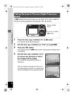 Preview for 88 page of Pentax 17472 - Optio E70 Digital Camera Operating Manual