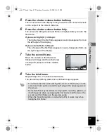 Preview for 89 page of Pentax 17472 - Optio E70 Digital Camera Operating Manual