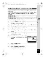 Preview for 103 page of Pentax 17472 - Optio E70 Digital Camera Operating Manual