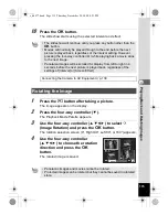 Preview for 117 page of Pentax 17472 - Optio E70 Digital Camera Operating Manual