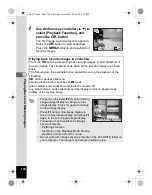 Preview for 122 page of Pentax 17472 - Optio E70 Digital Camera Operating Manual