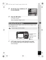 Preview for 127 page of Pentax 17472 - Optio E70 Digital Camera Operating Manual