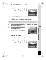 Preview for 141 page of Pentax 17472 - Optio E70 Digital Camera Operating Manual