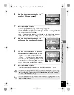 Preview for 149 page of Pentax 17472 - Optio E70 Digital Camera Operating Manual