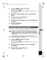 Preview for 167 page of Pentax 17472 - Optio E70 Digital Camera Operating Manual