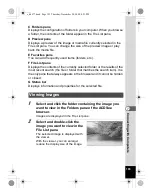 Preview for 195 page of Pentax 17472 - Optio E70 Digital Camera Operating Manual