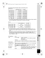 Preview for 213 page of Pentax 17472 - Optio E70 Digital Camera Operating Manual