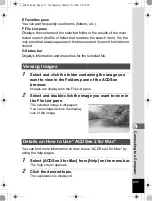 Preview for 239 page of Pentax 17491 Operating Manual