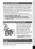 Preview for 17 page of Pentax 17601 - Optio P70 Digital Camera Operating Manual