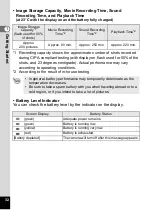 Preview for 34 page of Pentax 17601 - Optio P70 Digital Camera Operating Manual