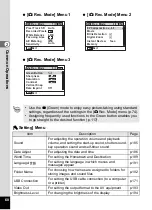 Preview for 62 page of Pentax 17601 - Optio P70 Digital Camera Operating Manual