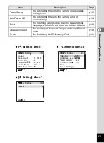 Preview for 63 page of Pentax 17601 - Optio P70 Digital Camera Operating Manual