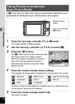 Preview for 74 page of Pentax 17601 - Optio P70 Digital Camera Operating Manual