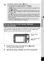 Preview for 75 page of Pentax 17601 - Optio P70 Digital Camera Operating Manual