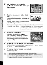 Preview for 92 page of Pentax 17601 - Optio P70 Digital Camera Operating Manual