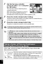 Preview for 94 page of Pentax 17601 - Optio P70 Digital Camera Operating Manual