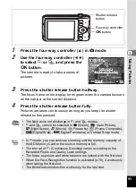 Preview for 95 page of Pentax 17601 - Optio P70 Digital Camera Operating Manual