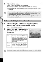 Preview for 100 page of Pentax 17601 - Optio P70 Digital Camera Operating Manual