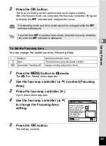 Preview for 105 page of Pentax 17601 - Optio P70 Digital Camera Operating Manual