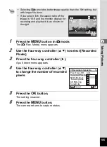 Preview for 107 page of Pentax 17601 - Optio P70 Digital Camera Operating Manual