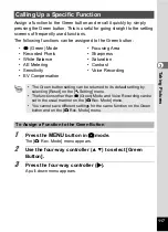 Preview for 119 page of Pentax 17601 - Optio P70 Digital Camera Operating Manual