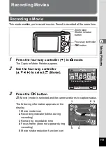 Preview for 121 page of Pentax 17601 - Optio P70 Digital Camera Operating Manual